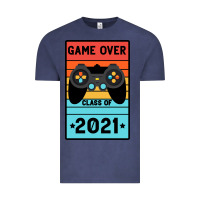 Vintage Denim Game Over Class Of 2021 Vintage Tee - Bettercallsaul