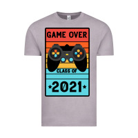 Vintage Zinc Game Over Class Of 2021 Vintage Tee - Bettercallsaul