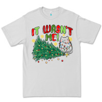 Dove Grey it wasn't me! christmas cat Premium Tee - MaliasSmallBusiness