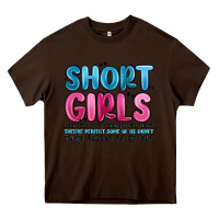 Chocolate Brown girls god only lets things grow until theyre Heavy Core Tee - MaliasSmallBusiness