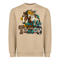 Can't Be Tamed Horse Heavyweight Sweatshirt | Teevron