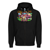 Black on the hunt truck Zipper Hoodie - FaDigitalArtStudio