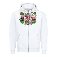On The Hunt Truck Zipper Hoodie | Teevron