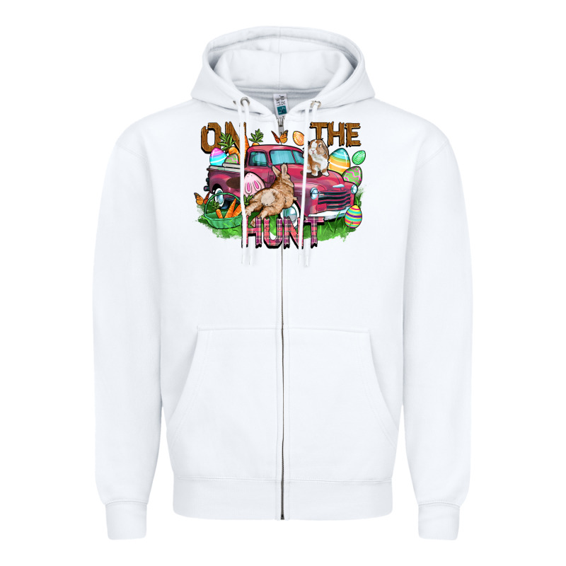 On The Hunt Truck Zipper Hoodie by FaDigitalArtStudio | Teevron