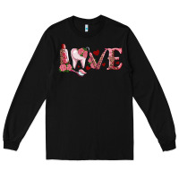 Black Valentines day dental love Long Sleeve Tee - RanaPortraitStore
