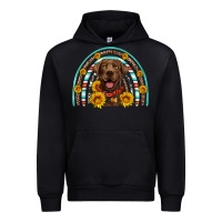 Black chocolate labrador rainbow Urban Hoodie - Artiststas