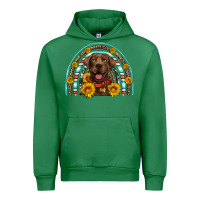 Emerald chocolate labrador rainbow Urban Hoodie - Artiststas