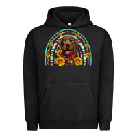 Pigment Black chocolate labrador rainbow Urban Hoodie - Artiststas