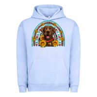 Pigment Grape Ice chocolate labrador rainbow Urban Hoodie - Artiststas