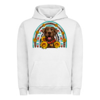 Pigment Lunar Rock chocolate labrador rainbow Urban Hoodie - Artiststas