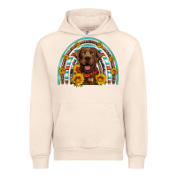 Sandshell chocolate labrador rainbow Urban Hoodie - Artiststas