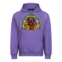 Tulip chocolate labrador rainbow Urban Hoodie - Artiststas