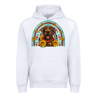 White chocolate labrador rainbow Urban Hoodie - Artiststas