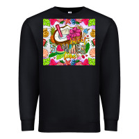 Black summer time Premium Sweatshirt - CowhideDigitalArt