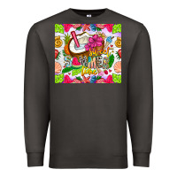 Smoke summer time Premium Sweatshirt - CowhideDigitalArt