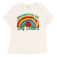 Bone educator of tiny humans Ladies Tee - NancyCooperArtShop