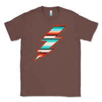 Chestnut Teal and Orange Serape Lightning Classic Tee - Bettercallsaul