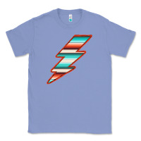 Colony Blue Teal and Orange Serape Lightning Classic Tee - Bettercallsaul