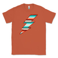 Copper Teal and Orange Serape Lightning Classic Tee - Bettercallsaul