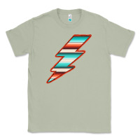 Matcha Teal and Orange Serape Lightning Classic Tee - Bettercallsaul