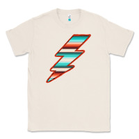 Natural Teal and Orange Serape Lightning Classic Tee - Bettercallsaul