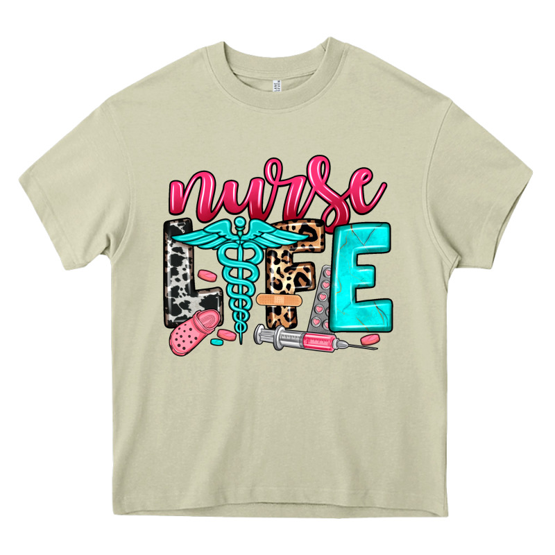 Nurse Life Heavy Core Tee by NancyCooperArtShop | Teevron