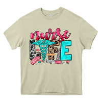 Mossy nurse life Heavy Core Tee - NancyCooperArtShop