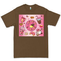 Cacao cafecito y chisme Premium Tee - MaliasSmallBusiness