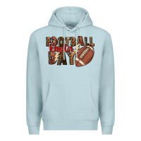 Blue Mist football kinda day Premium Hoodie - FaDigitalArtStudio