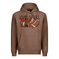 Chestnut football kinda day Premium Hoodie - FaDigitalArtStudio