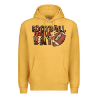 Mustard football kinda day Premium Hoodie - FaDigitalArtStudio