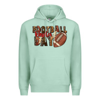 Seafoam football kinda day Premium Hoodie - FaDigitalArtStudio