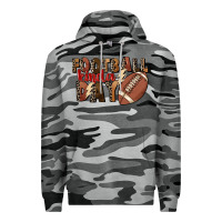 Slate Camo football kinda day Premium Hoodie - FaDigitalArtStudio