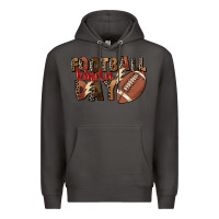 Smoke football kinda day Premium Hoodie - FaDigitalArtStudio