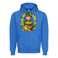 True Royal Dwarf Cauldron St. Patricks Zipper Hoodie - BundleAndBundleShop