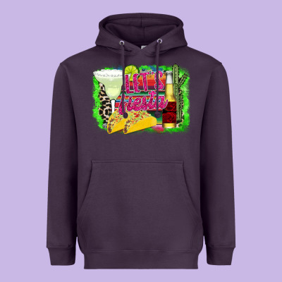 Lets Fiesta Heavyweight Hoodie Designed By Cowhidedigitalart