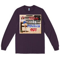 Plum Chıll the fourth out Long Sleeve Tee - TumblerDesignByShophia