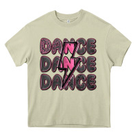 Mossy dance dance dance with lightning bolt Heavy Core Tee - MaliasSmallBusiness