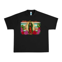 Black western our lady of Guadalupe Urban Heavy Tee - JahusDesignShop