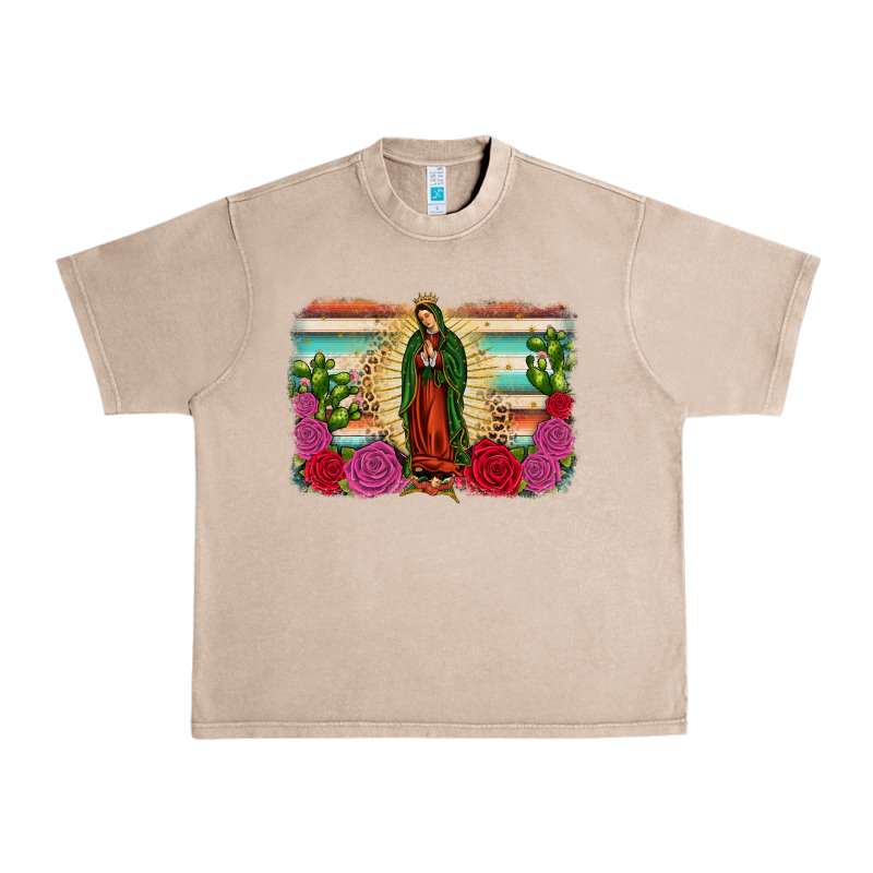 Western Our Lady Of Guadalupe Urban Heavy Tee by JahusDesignShop | Teevron