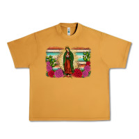 Peanut Butter western our lady of Guadalupe Urban Heavy Tee - JahusDesignShop