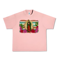 Salmon western our lady of Guadalupe Urban Heavy Tee - JahusDesignShop