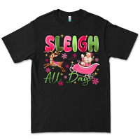 Black sleigh all day Premium Tee - MaliasSmallBusiness