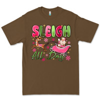 Cacao sleigh all day Premium Tee - MaliasSmallBusiness