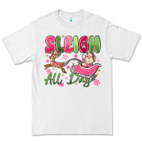 White sleigh all day Premium Tee - MaliasSmallBusiness