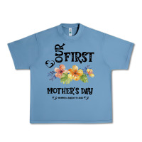 Pebble Blue Our Fırst Mother's day Mommy & Scarlette 2020 Urban Heavy Tee - Bettercallsaul