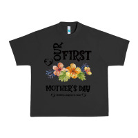 Pigment Black Our Fırst Mother's day Mommy & Scarlette 2020 Urban Heavy Tee - Bettercallsaul
