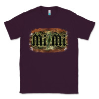 Plum Camouflage Patterned Mimi Tried Classic Tee - Bettercallsaul