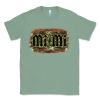 Sage Camouflage Patterned Mimi Tried Classic Tee - Bettercallsaul