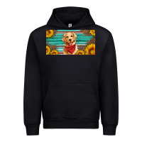 Black golden retriever license plate Urban Hoodie - Artiststas
